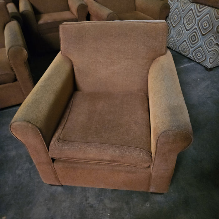 Brown sofa chair