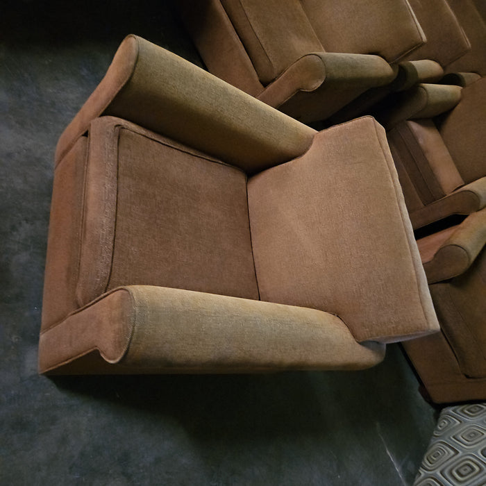Brown sofa chair