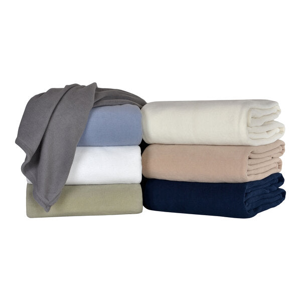 Gray Queen Fleece Blankets (10 pc)