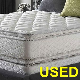 Used Serta Presidential Suite Pillow Top Mattress (Two-Sided)