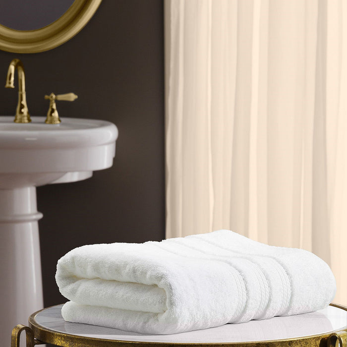 Dreampod Plain White Hotel Towels Set