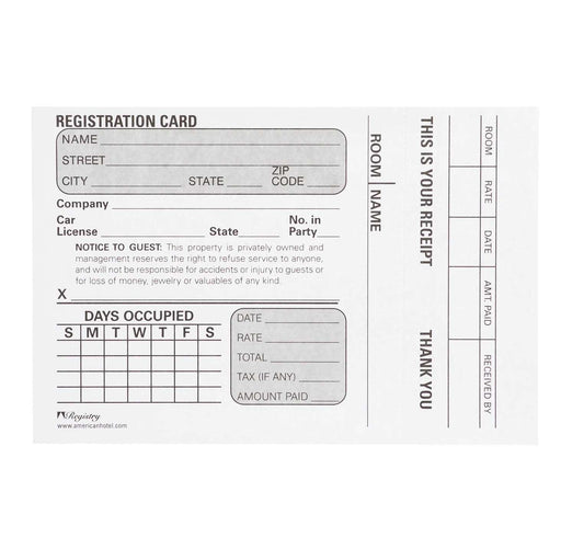 Registration Cards