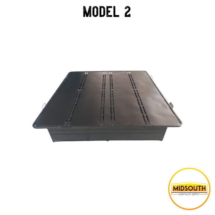 (Model 2) 18"  Flat Top Bed Frame QUEEN/FULL XL Superior