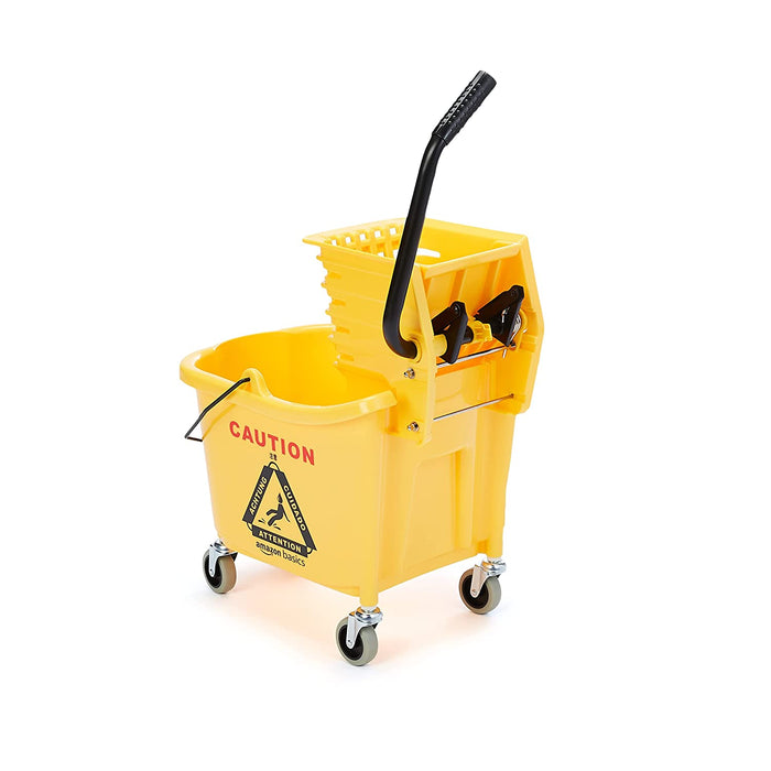 Commercial Mop Bucket with Wringer Combo