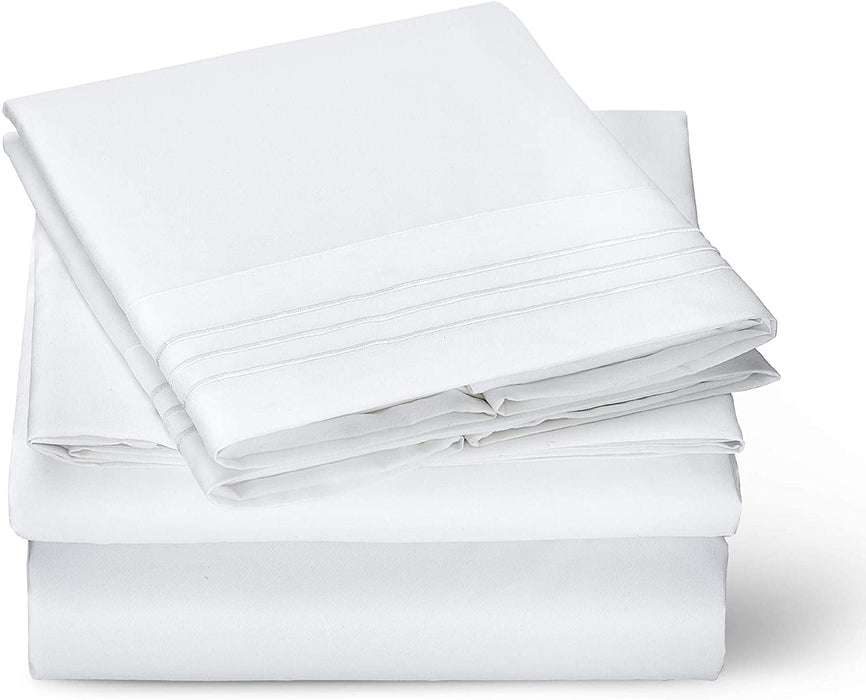 King Fitted Sheets Microfiber