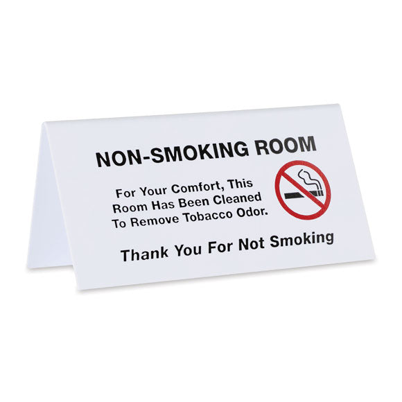 No Smoking Signs (V Shape)