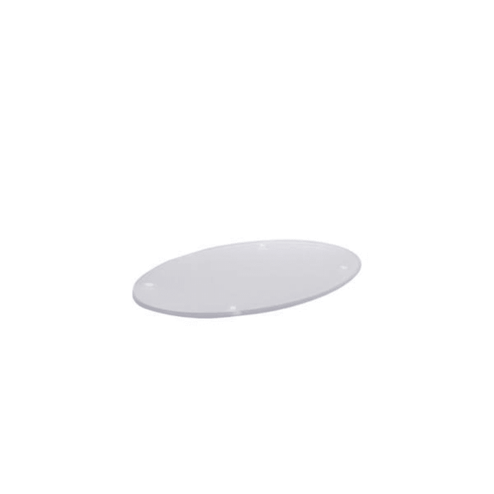 Oval Frosted Trays (50/cs)