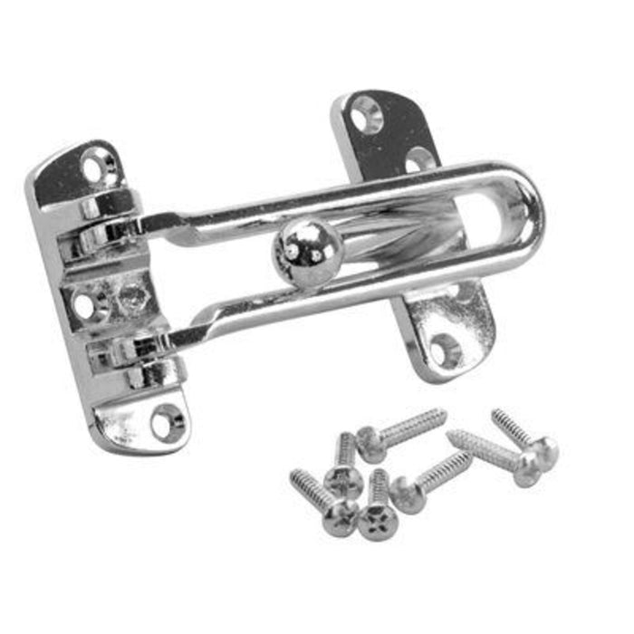 Swing Bar Door Guard Chrome (1 pc)